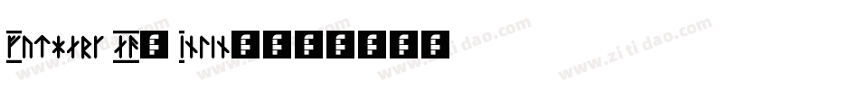 Futhark AOE Inline字体转换